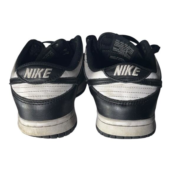 Nike Dunk Low Panda GS CW1590-100 Black White Size 1.5Y Boys Sneakers - Picture 5 of 8